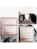 Fendi FF Vintage Zucca Canvas Mini Bag Small Handbag Tan Brown Y2