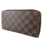 Louis Vuitton Zippy Wallet Damier Canvas Brown Ca0122 Long — view 2
