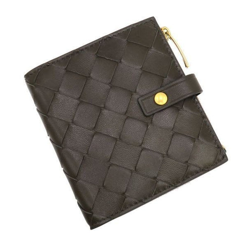 Bottega Veneta Intrecciato Bifold Compact Wallet