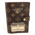 Louis Vuitton Notebook Cover Agenda PM Monogram Canvas Brown