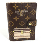 Louis Vuitton Notebook Cover Agenda PM Monogram Canvas Brown