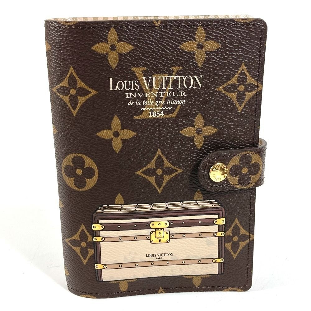 Louis Vuitton Notebook Cover Agenda PM Monogram Canvas Brown