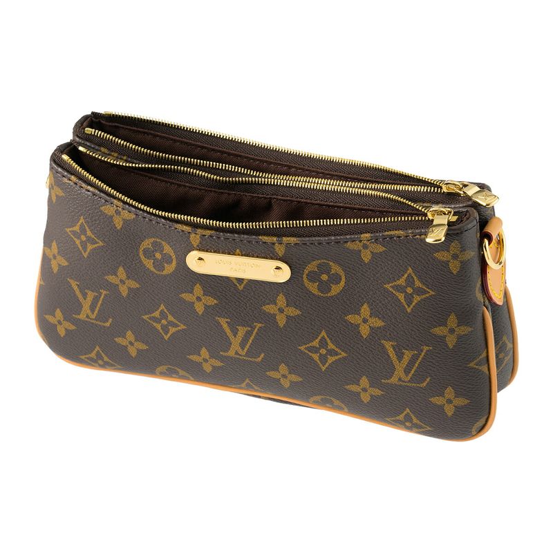 Louis Vuitton Shoulder Bag Pochette Liv Brown — view 4