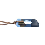 Hermes Necklace Dalva Sfumato Buffalo Horn Multicolor Blue Series — view 4
