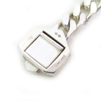 Gucci Trademark Bracelet AG 925 Logo Bangle Accessory Silver 16 — view 7
