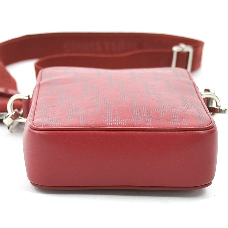 Christian Dior Shoulder Red Bag — view 4