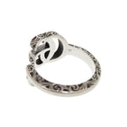 Gucci Double G Silver 925 Size 15-16 Ring 1241 — view 7