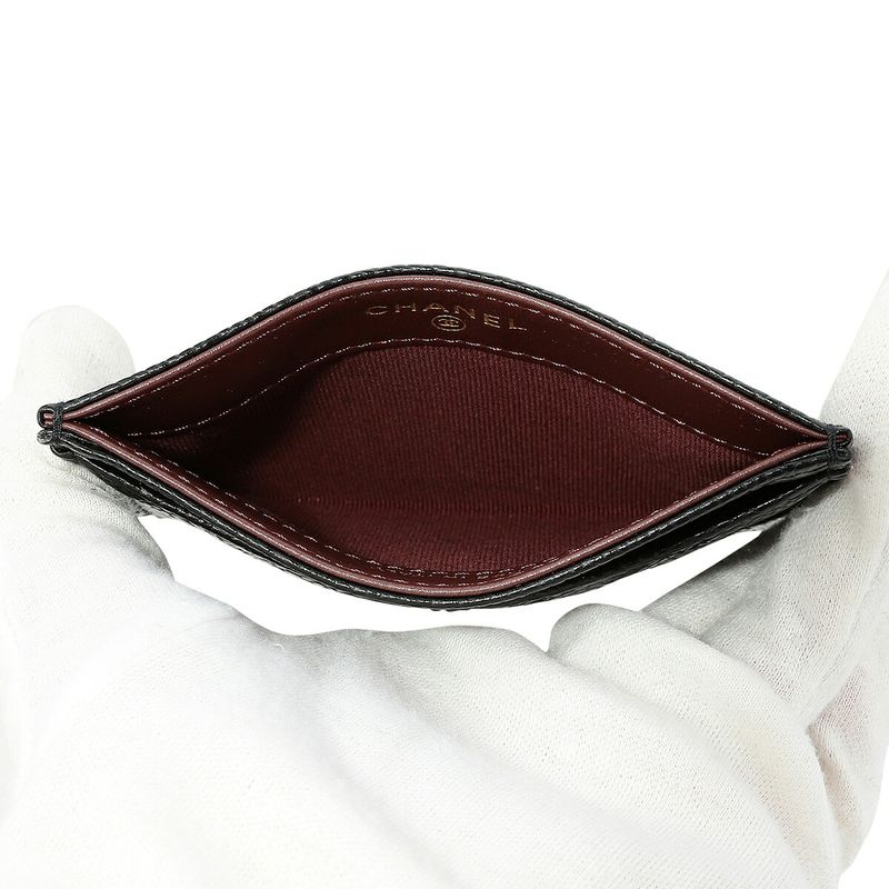 Chanel Card Case Porte-Cartes Classic Noir Black — view 7