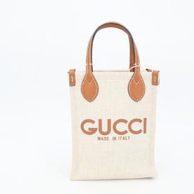 Gucci Canvas Super Mini Shoulder Bag — view 3