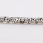 Gucci Headband GG Metal and Rhinestone Silver — view 4