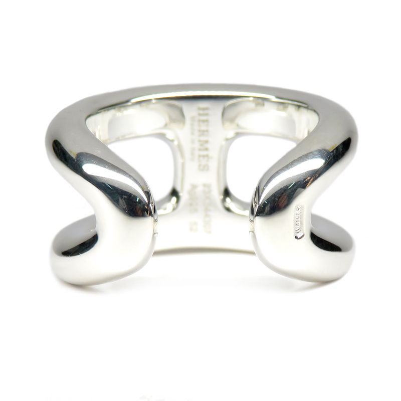 Hermes Ring Osmozu PM 52 no 12 AG 925 Hshape Silver 2023 — view 5