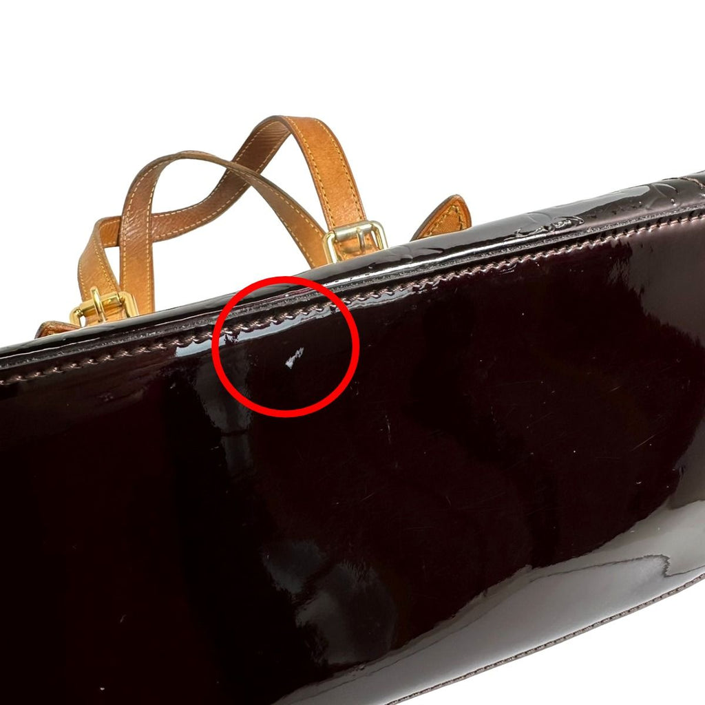 Louis Vuitton Vernis Rosewood Avenue Shoulder Bag Handbag — view 9