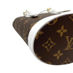Louis Vuitton Shoulder Bag Nano Bucket Monogram White — view 6