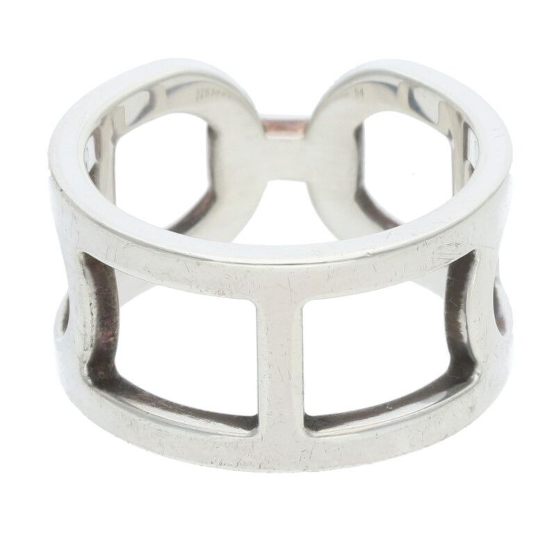 Hermes Ever Chaine Dancre MM Silver Ring 54 14 — view 3