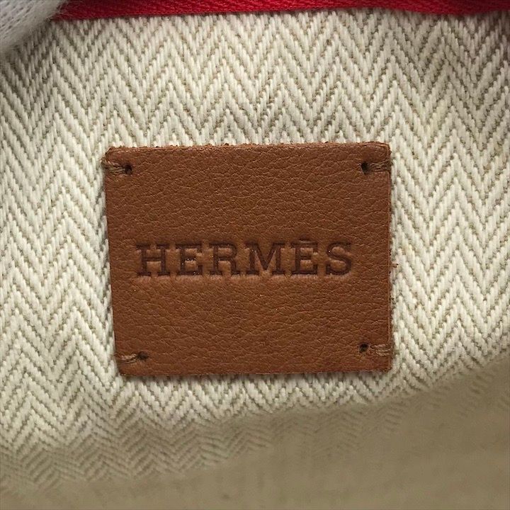 Hermes Velocipedist Bicycle Flat Pouch Red — view 8