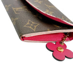 Louis Vuitton Monogram Portefeuille Emilie Long Wallet — view 5