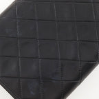 Chanel Quilted Mini Chain Shoulder Lambskin Black Bag — view 7