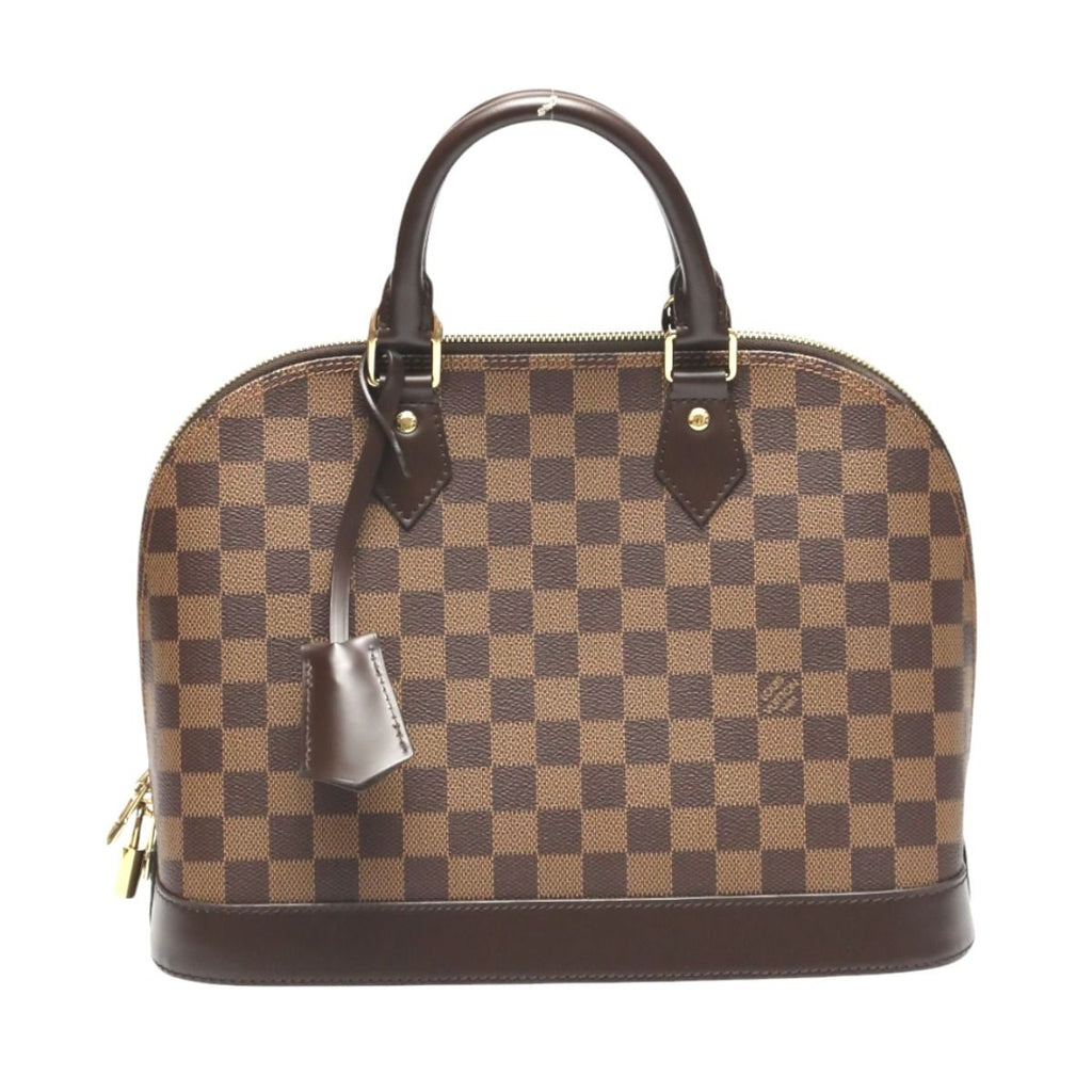 Louis Vuitton Damier 2-Way Alma PM Handbag Brown — view 2