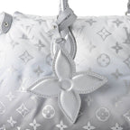 Louis Vuitton Tote Bag On The Go MM Frost Silver — view 6