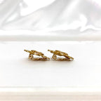 Chanel Earrings Gold Coco Mark GP — view 4