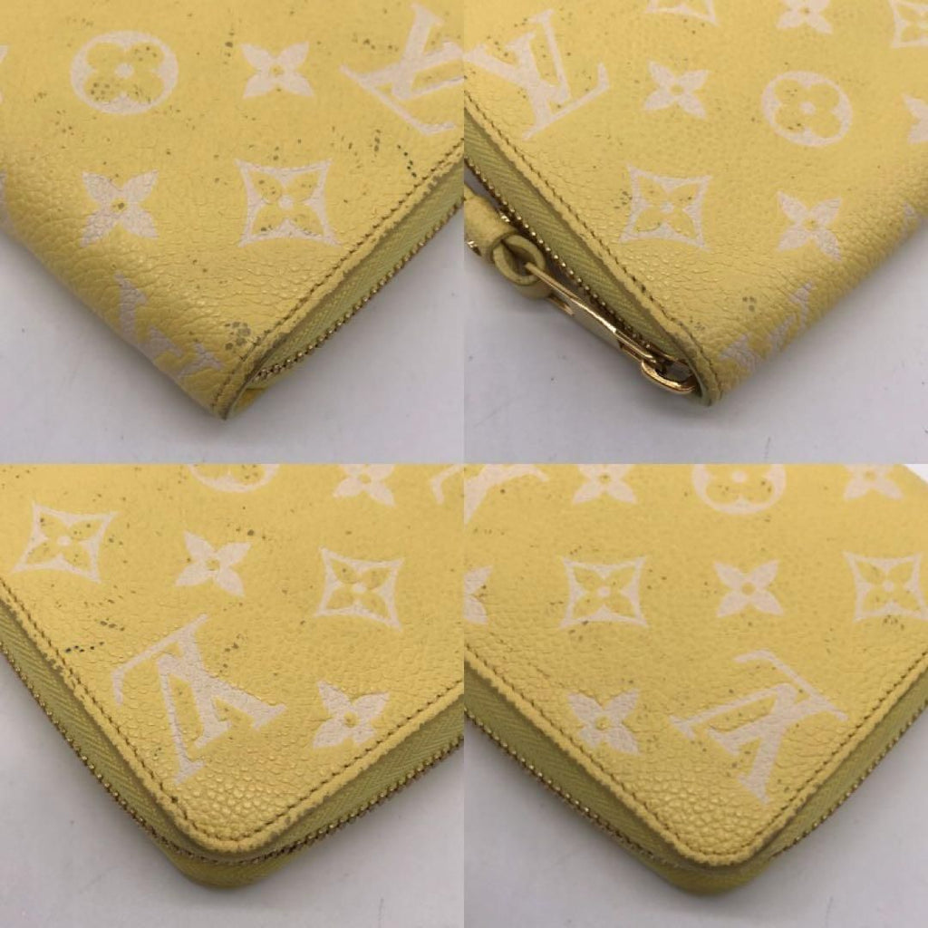 Louis Vuitton Monogram Empreinte Zippy Wallet Jaune Price Negotiation Welcome — view 5