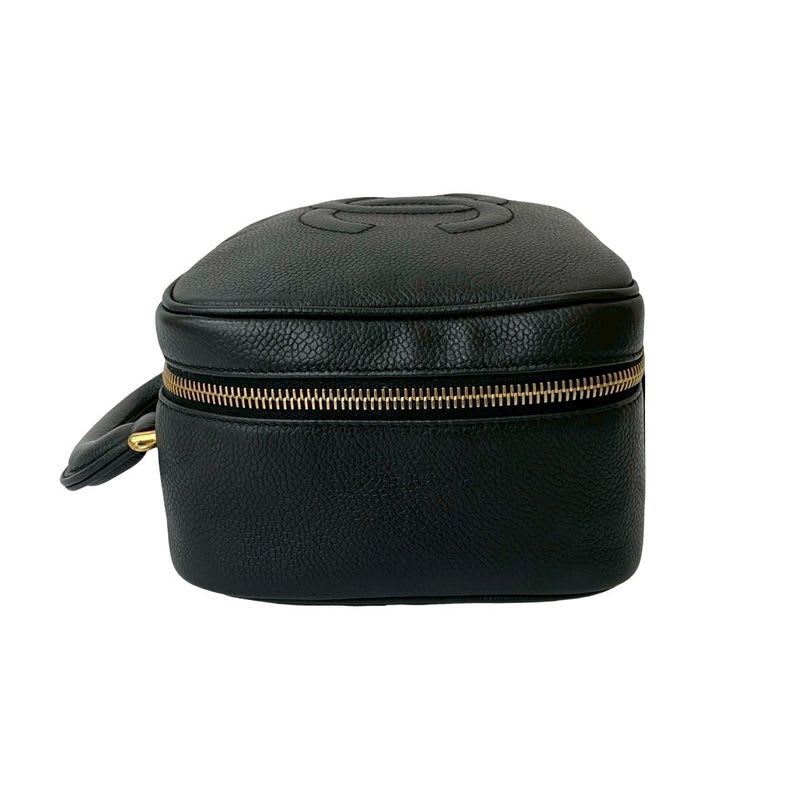 Chanel Matte Caviar Leather 2-Way Shoulder Bag