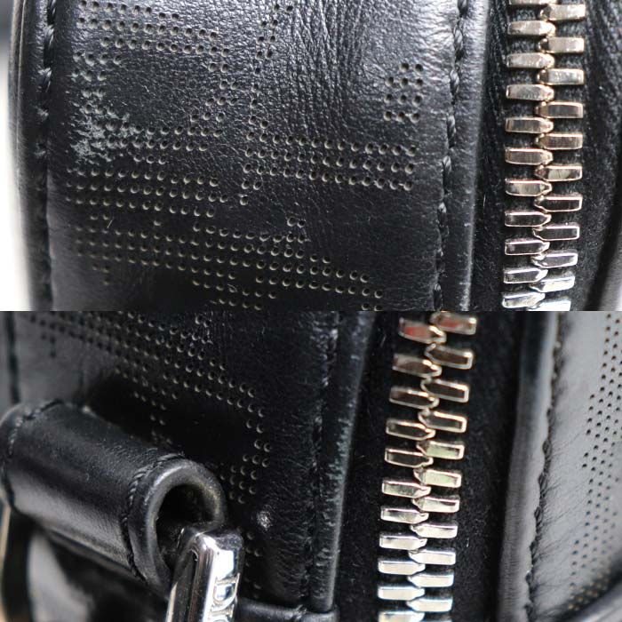 Christian Dior Safari Messenger Bag Shoulder Oblique Black 1 Vpi h03 — view 9