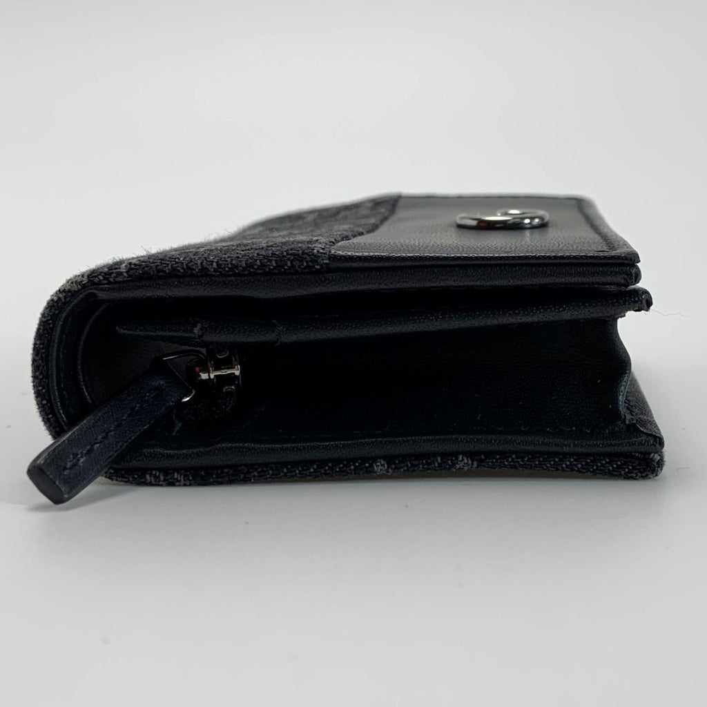 Gucci Marmont Bifold Wallet Leather Silver Hardware — view 3