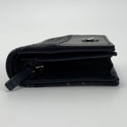 Gucci Marmont Bifold Wallet Leather Silver Hardware — view 3