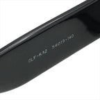 Celine Sunglasses Gold Logo Black Eyewear — view 5