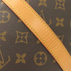 Louis Vuitton Boston Bag Keepall 55 Monogram Canvas Gold Hardware — view 5
