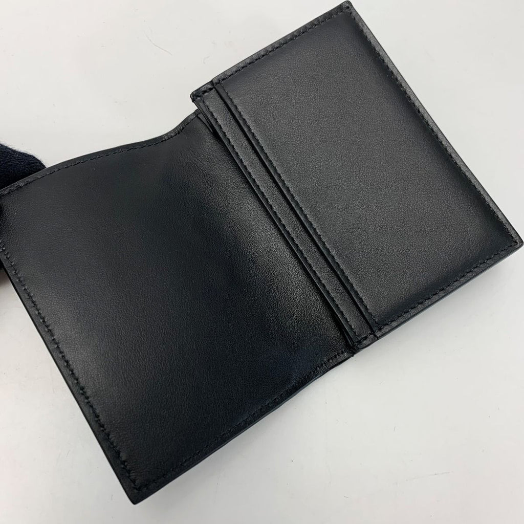 Bottega Veneta Calf Black Card Case Business Holder — view 5