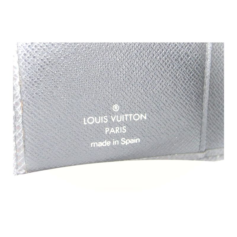 Louis Vuitton Agenda PM Ardoise Notebook Cover Black — view 7