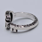 Gucci Ring Double G Key Size 15 5.7 Silver SV 925 Accessories — view 3
