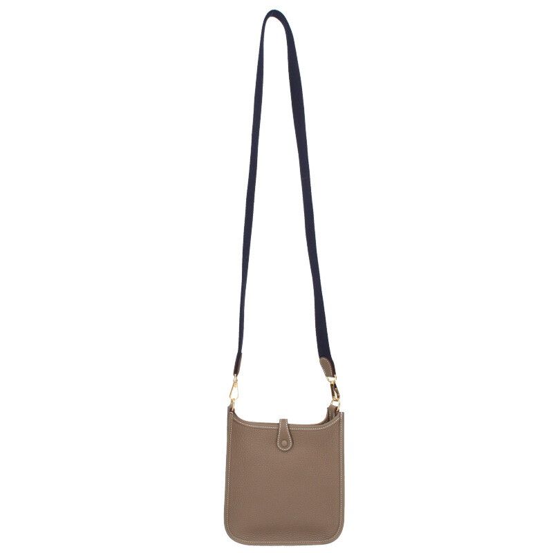 Hermes Evelyne TPM Amazon Taurillon Clemence Etoupe — view 2