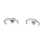 Hermes Earrings Chaine D'ancre Pair AG 925 Silver Accessories — view 6