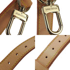 Louis Vuitton Boston Bag Keepall 55 Bandouliere Monogram Nubuck Brown — view 8