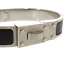 Hermes Kelly Men Sp0212 Metal Noir Black Matte Bangle 1698 — view 8