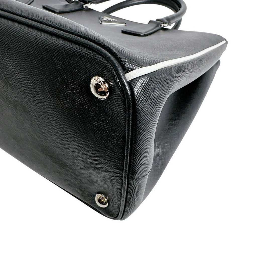 Prada 1 Ba274 2-Way Bag Saffiano Tote Black — view 6