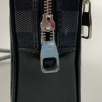 Louis Vuitton Damier Graphite Pochette Kasai Second Bag Black — view 5