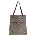 Gucci Vintage Sherry Line GG Supreme Canvas 20 001 Tote Shoulder Bag