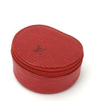 Louis Vuitton Accessory Pouch Eclan Bijoux Epi Leather Castilian Red