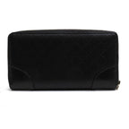Gucci Wallet Women Leather Black Signature Pattern — view 2