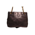 Chanel CC Logo Lambskin Chain Shoulder Bag