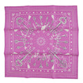 Hermes Scarf Carre 55 les Cles Bandana Silk Dot