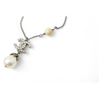 Chanel Coco Mark Double-sided Rhinestone Pearl Motif — view 3