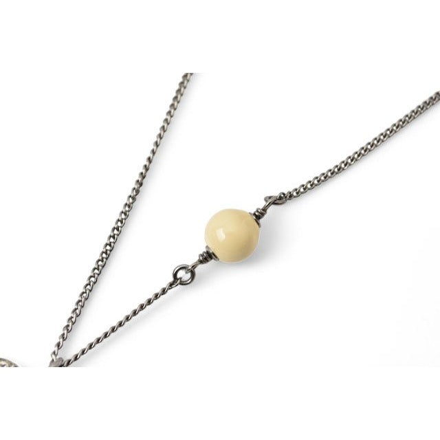 Chanel Coco Mark Double-sided Rhinestone Pearl Motif — view 5