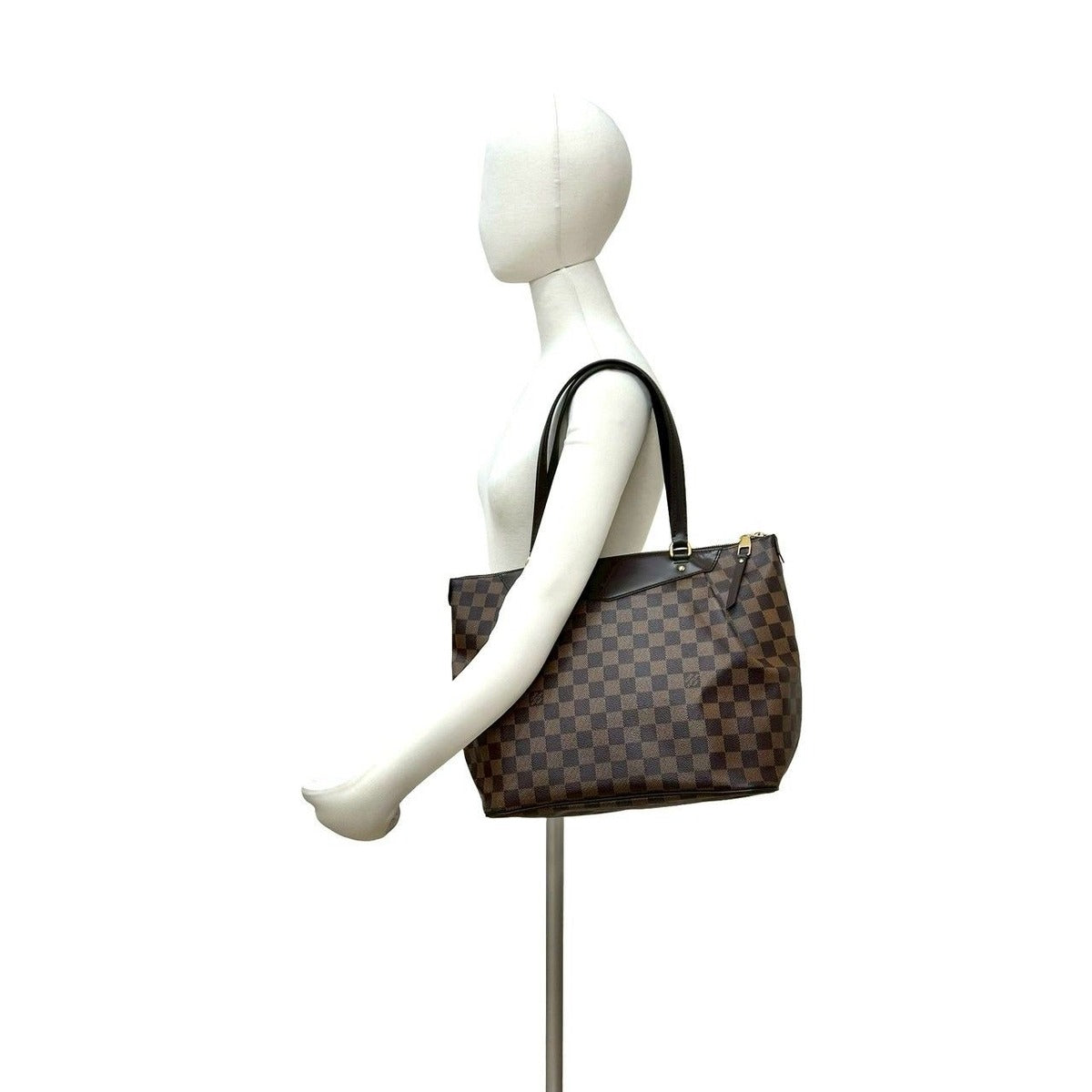 Louis Vuitton Westminster GM Damier Leather Tote Shoulder Bag — view 2