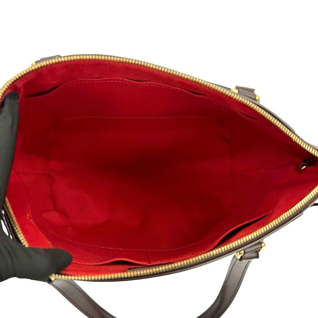 Louis Vuitton Westminster GM Damier Leather Tote Shoulder Bag — view 9