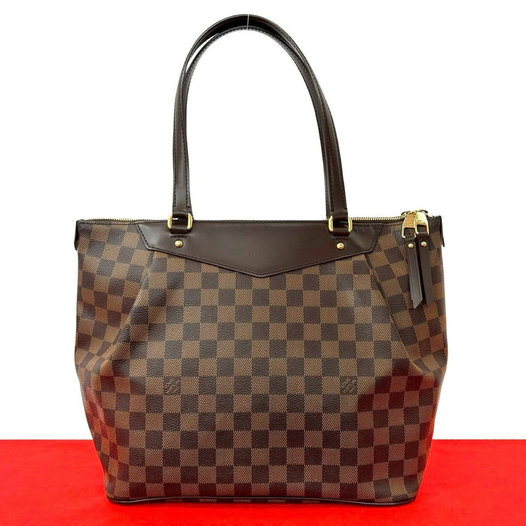 Louis Vuitton Westminster GM Damier Leather Tote Shoulder Bag